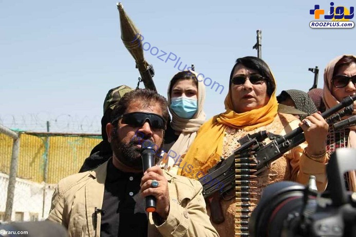 زنان افغان مسلح شدند +تصاویر