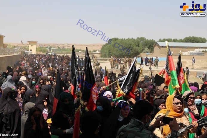 زنان افغان مسلح شدند +تصاویر