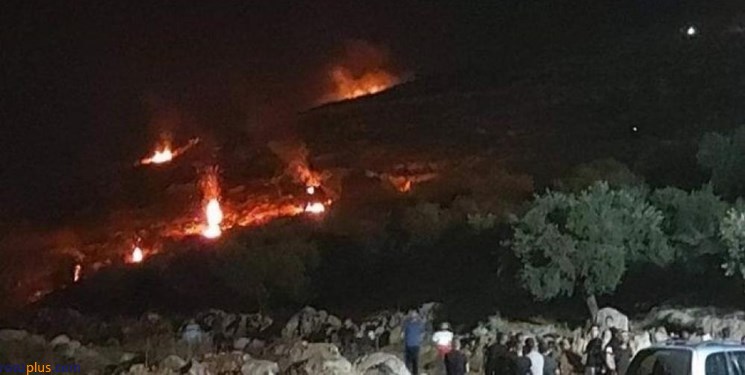 خشم شبانه استثنایی فلسطینی‌ها در جنوب نابلس در شب عید قربان