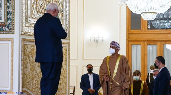 وزیر خارجه عمان در دیدار با ظریف: به همکاری با دولت جدید ایران ادامه می‌دهیم
