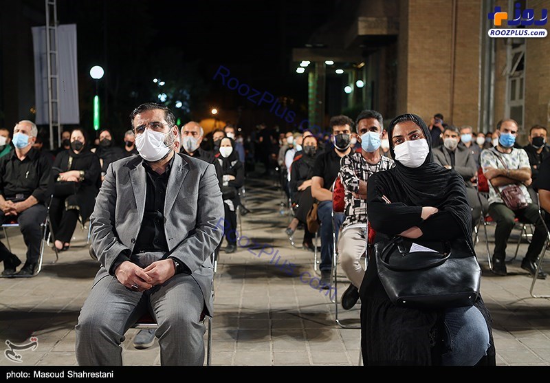 نامزد پیشنهادی وزارت فرهنگ و ارشاد در مراسم یادبود علی سلیمانی +عکس