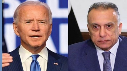 بایدن و کاظمی پایان عملیات جنگ آمریکا در عراق را اعلام می‌کنند