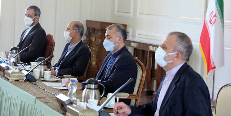 نشست مشترک وزرای خارجه و نیرو در محل وزارت امور خارجه