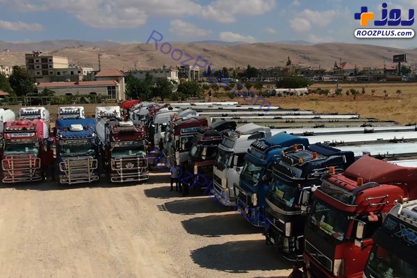 تصاویر جدید از ورود سوخت ایرانی به لبنان
