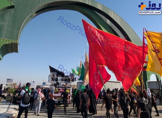 جدیدترین تصاویر از پیاده‌روی زائران اربعین حسینی (ع) در عراق
