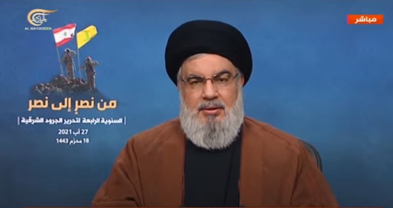 دبیر کل حزب الله لبنان: داعش ساخته آمریکا است/ آمریکا با تهدید مانع مبارزه حکومت لبنان با داعش شد/ سلاح حزب الله به لطف جمهوری اسلامی است