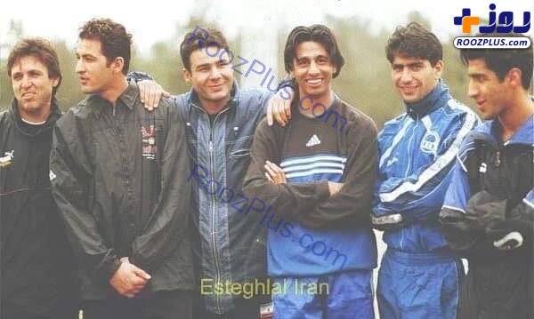 تصویری زیرخاکی و خاطره‌انگیز از اسطوره‌های استقلال