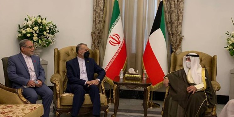 امیرعبداللهیان؛ آمادگی کامل ایران برای گشایش همکاری‌های فیمابین با کویت