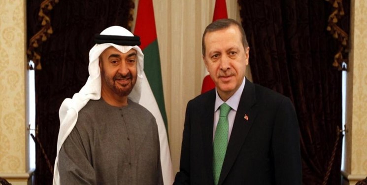 تماس تلفنی ولی‌عهد ابوظبی با اردوغان پس از چند سال قطعی روابط