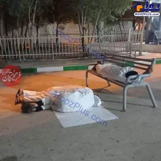 تصویری عجیب و دردناک از وضعیت کادر درمان در مرز مهران