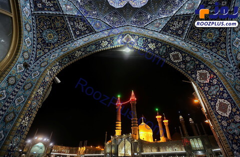 تصاویر/ حال و هوای حرم حضرت فاطمه معصومه(س) در شب شهادت امام رضا(ع)