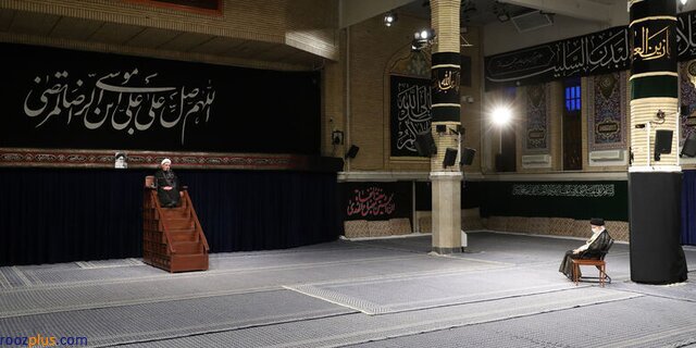 مراسم عزاداری شهادت امام رضا (ع) با حضور رهبر انقلاب