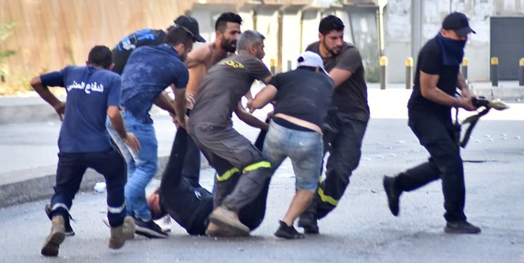 حزب‌الله و امل، عاملان حملات به تظاهرات‌کنندگان بیروت را معرفی کردند