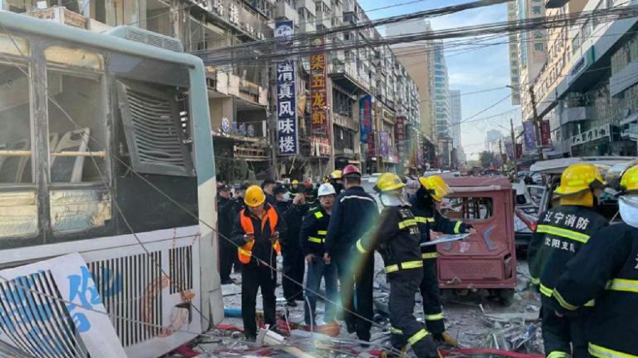 انفجاری شدید در شمال شرقی چین
