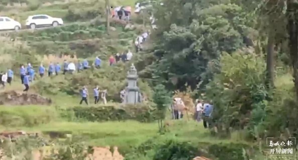 نبش قبر زن سالخورده چینی جنجال برانگیز شد