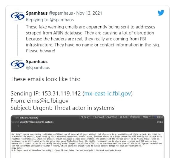 جزئیات بیشتر از حمله سایبری به پلیس فدرال آمریکا (FBI)