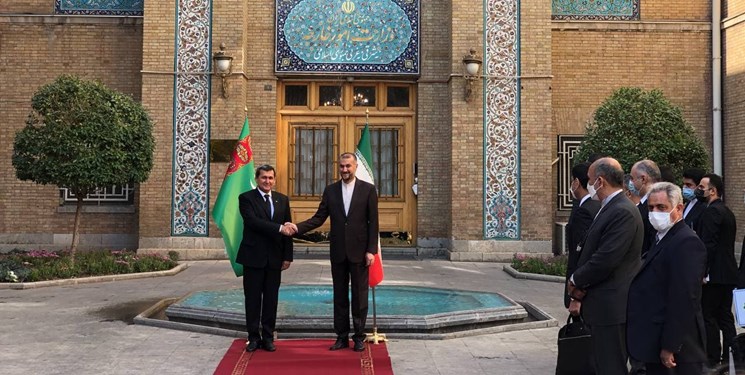 وزیر خارجه ترکمنستان با امیرعبداللهیان دیدار کرد