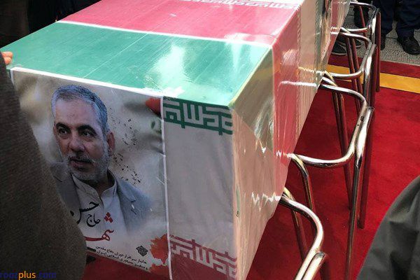 برگزاری مراسم تشییع شهید «حسن ایرلو» سفیر جمهوری اسلامی ایران در یمن