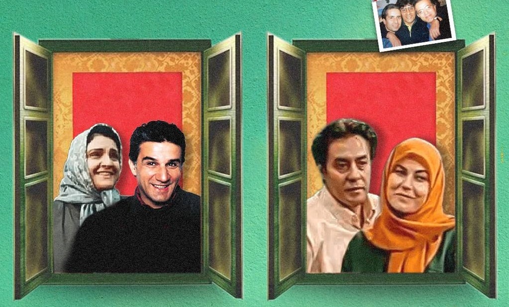 مهدی هاشمی و گلاب آدینه بازیگران اصلی «خانه سبز» بودند