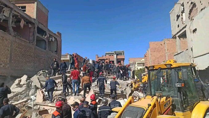 انفجار شدید گاز در شرق الجزایر ۹ نفر را به کام مرگ کشاند