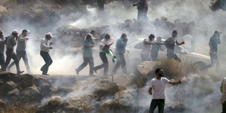 زخمی شدن 72 فلسطینی در حمله نظامیان صهیونیست به نابلس