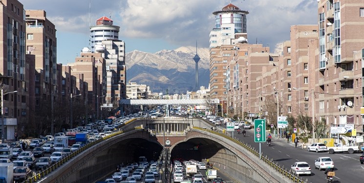 کیفیت و دمای هوای تهران در روزجاری