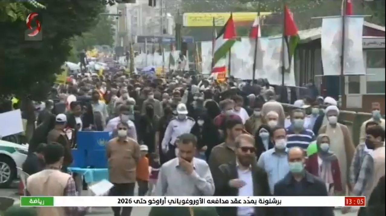 بازتاب راهپیمایی قدس در رسانه‌های عربی؛ نمایش موشک‌های جدید ایران