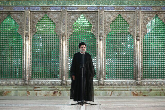 رئیس جمهور سخنان خود را در مراسم ساگرد ارتحال امام خمینی ( ره ) آغاز کرد