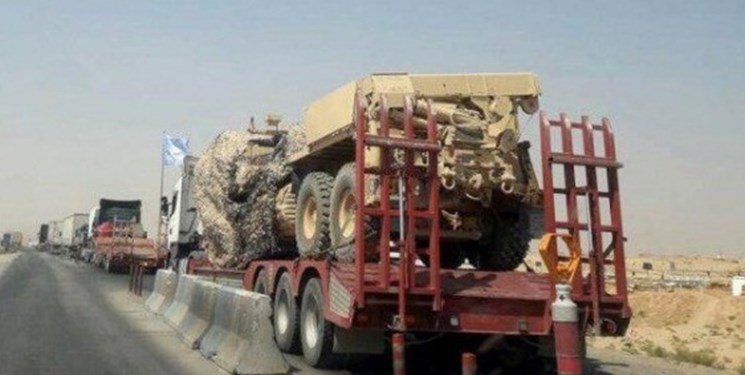 انفجار در مسیر کاروان ائتلاف آمریکایی در مرکز عراق