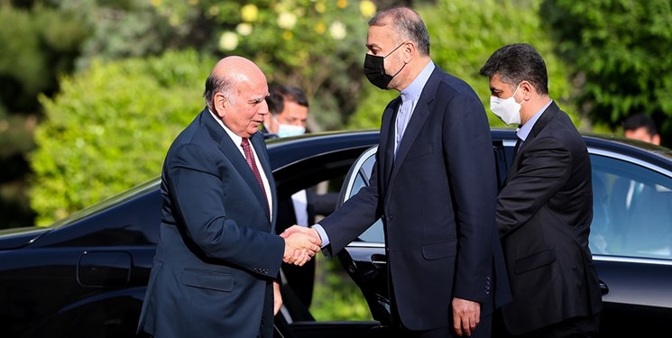 وزیر خارجه عراق با امیرعبداللهیان دیدار کرد