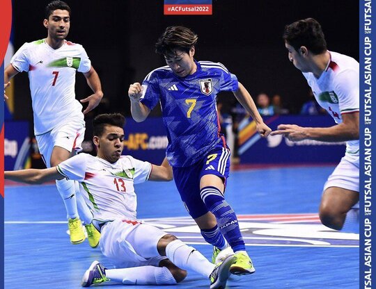 فوتسال ایران نایب قهرمان آسیا شد