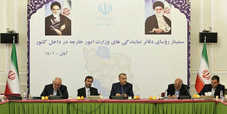 تأکید امیرعبداللهیان بر ارتباط تجاری استان‌های مرزی با همسایگان
