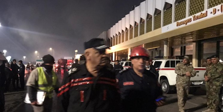 دومین آتش‌سوزی در فرودگاه بغداد در کمتر از 48 ساعت
