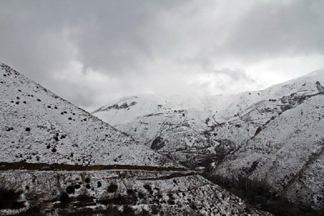 هشدار نارنجی بارش برف و باران در ۱۰ استان