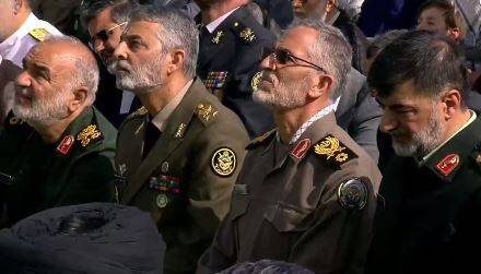 عکس/ فرماندهان نظامی در مصلی تهران