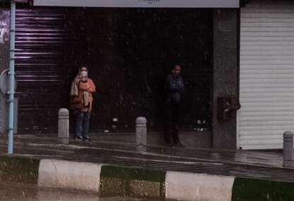 هشدار قرمز هواشناسی نسبت به رگبار شدید باران در دو استان