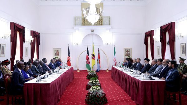 تاکید رئیسی بر ضرورت بهره‌گیری از ظرفیت‌های متقابل ایران و کنیا برای توسعه تعاملات تجاری