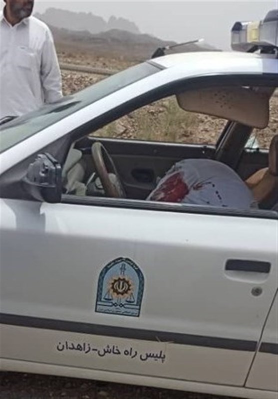 حمله تروریستی به واحد گشت پلیس راه در محور خاش به تفتان/ شهادت ۴ تن از کارکنان پلیس راه