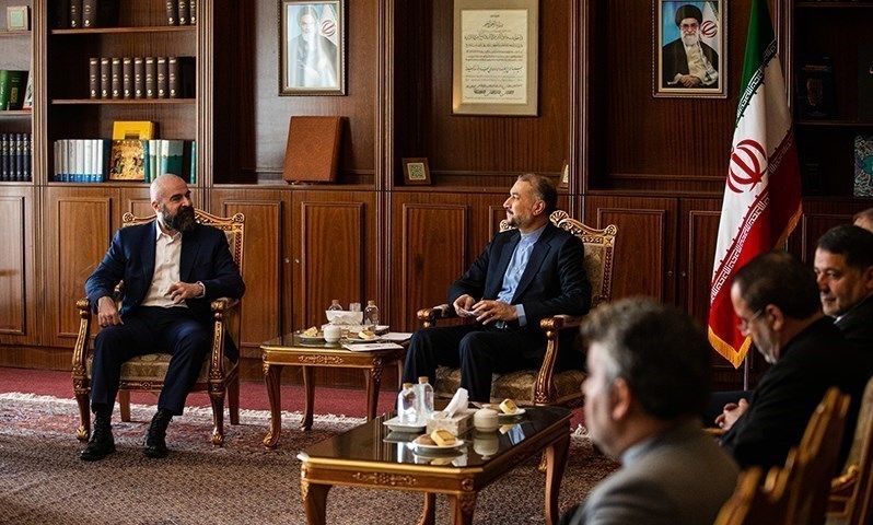 امیرعبداللهیان در دیدار طالبانی: هیچ طرفی نباید به امنیت همسایگان عراق آسیب برساند