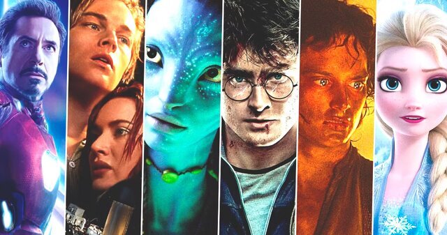 فهرست جدید از ۳۰ فیلم پرفروش تاریخ سینما فهرست جدید از ۳۰ فیلم پرفروش تاریخ سینما