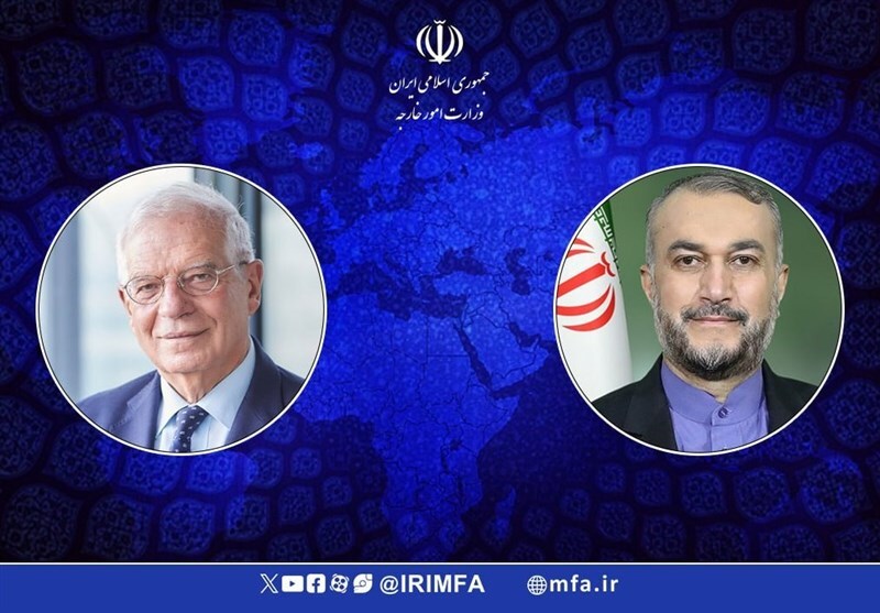 رایزنی امیرعبداللهیان با بورل درباره پاسخ به جنایت اسرائیل رایزنی امیرعبداللهیان با بورل درباره پاسخ به جنایت اسرائیل