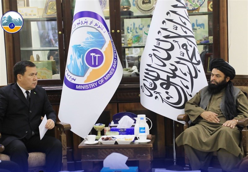 دیدار وزیر معادن حکومت طالبان با رئیس پروژه «تاپی» دیدار وزیر معادن حکومت طالبان با رئیس پروژه «تاپی»