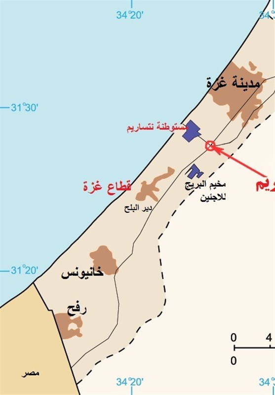 عقب‌نشینی کامل ارتش رژیم صهیونیستی از محور نتساریم