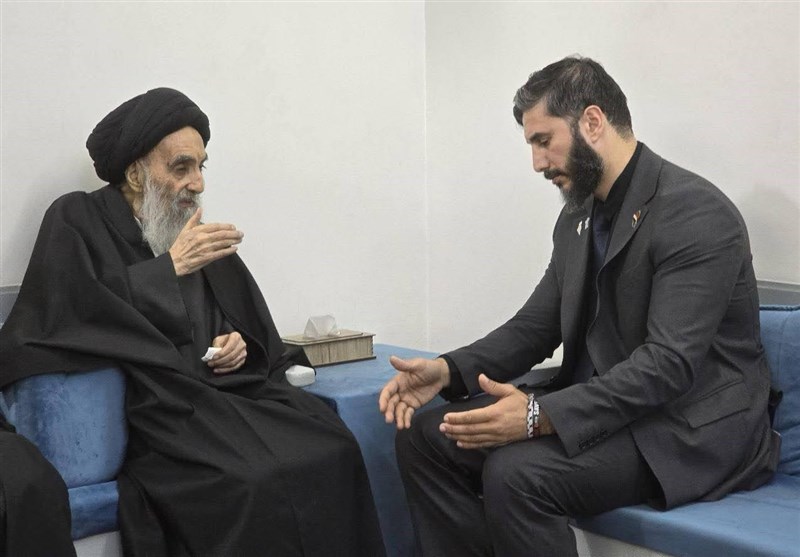 پزشک سرشناس عراقی در غزه، به دیدار آیت الله سیستانی رفت