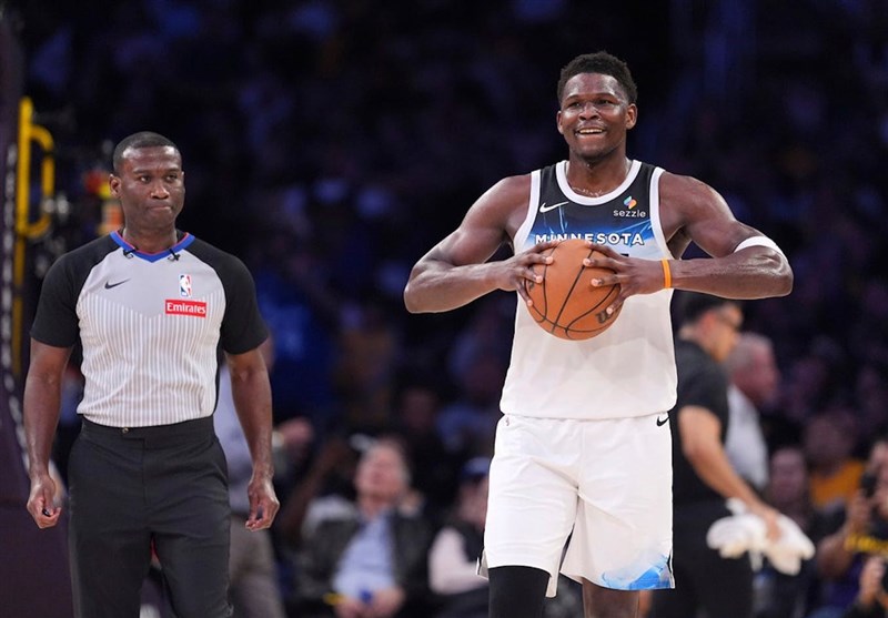 جریمه ۳۵ هزار دلاری NBA برای ستاره تیم بسکتبال مینهسوتا جریمه ۳۵ هزار دلاری NBA برای ستاره تیم بسکتبال مینهسوتا