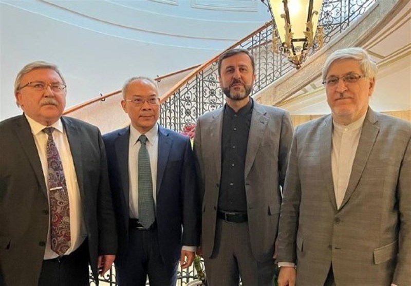رایزنی سه جانبه ایران، روسیه و چین در وین رایزنی سه جانبه ایران، روسیه و چین در وین