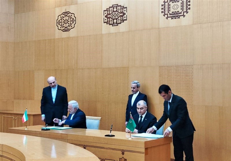 امضای یادداشت تفاهم بین ایران و ترکمنستان امضای یادداشت تفاهم بین ایران و ترکمنستان