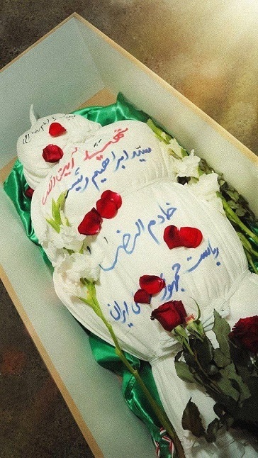 تصاویری از پیکرهای شهید رئیسی، شهید آل‌هاشم و شهید رحمتی