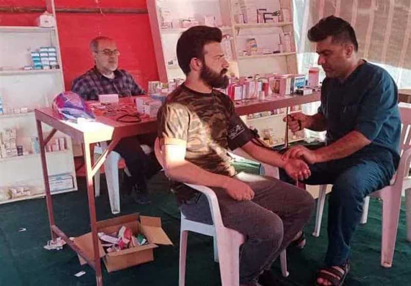 خدمت‌رسانی ۷ درمانگاه تخصصی موکب شهید عراقی‌زاده در اربعین