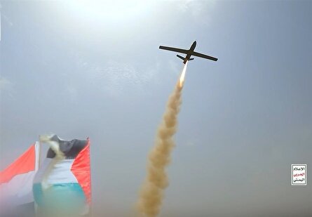 ارتش یمن، فیلم لحظه ارسال پهپاد یافا را منتشر کرد/ برگزاری نمایشگاهی اختصاصی مربوط به این پهپاد